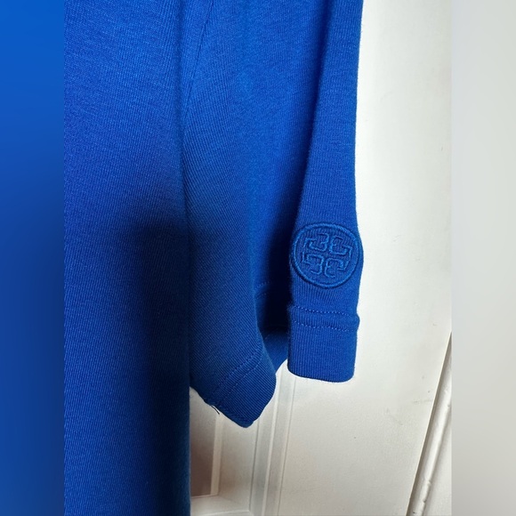 Tory Burch Blue Short Sleeve Polo Top - Picture 5 of 10